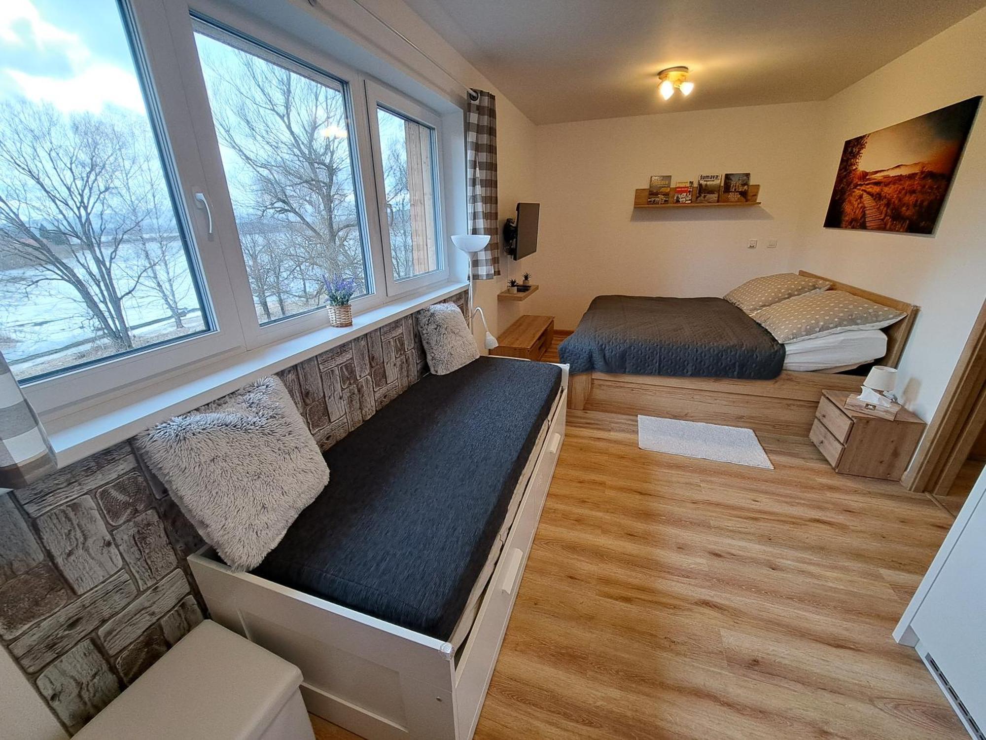 Apartmany - Male Lipno Cerna v Posumavi Bilik gambar